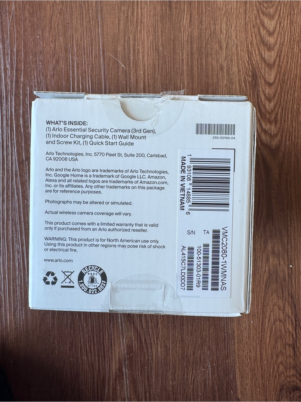 ARLO Essential 3rd Generation Security Camera - Picture 5 of 5